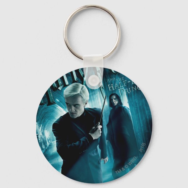 Draco Malfoy and Snape 1 Key Ring (Front)
