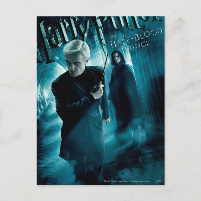 Draco Malfoy and Snape 1 Postcard (Front)