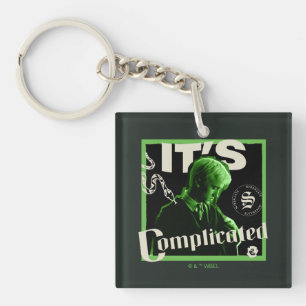 Draco Malfoy - "It's Complicated" Key Ring