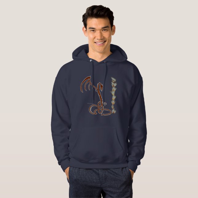 Draconia Men's Hoodie (Front Full)
