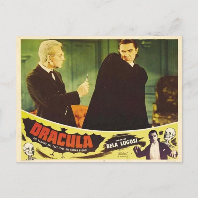 Dracula 1931 postcard (Front)