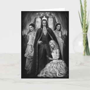 Dracula and his Ladies Card