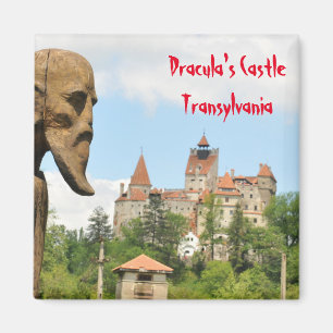 Dracula Castle in Bran, Brasov, Transylvania Magnet