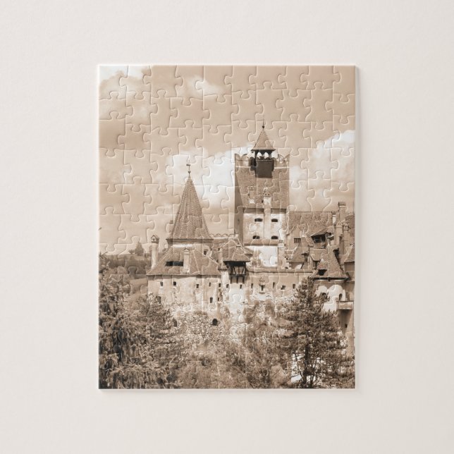 Dracula Castle in Transylvania, Romania Jigsaw Puzzle (Vertical)
