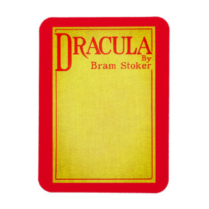 Dracula Cover of the first edition Magnet