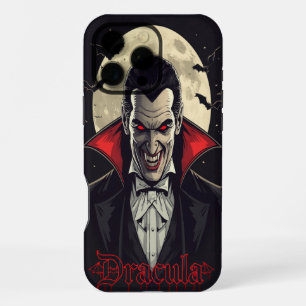 Dracula Gothic Horror Halloween iPhone 16 Pro Max Case