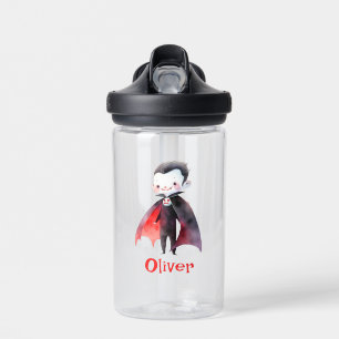 Dracula Halloween birthday party gift Water Bottle