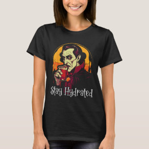 Dracula Halloween Scary Trick Or Treat Spooky Vamp T-Shirt