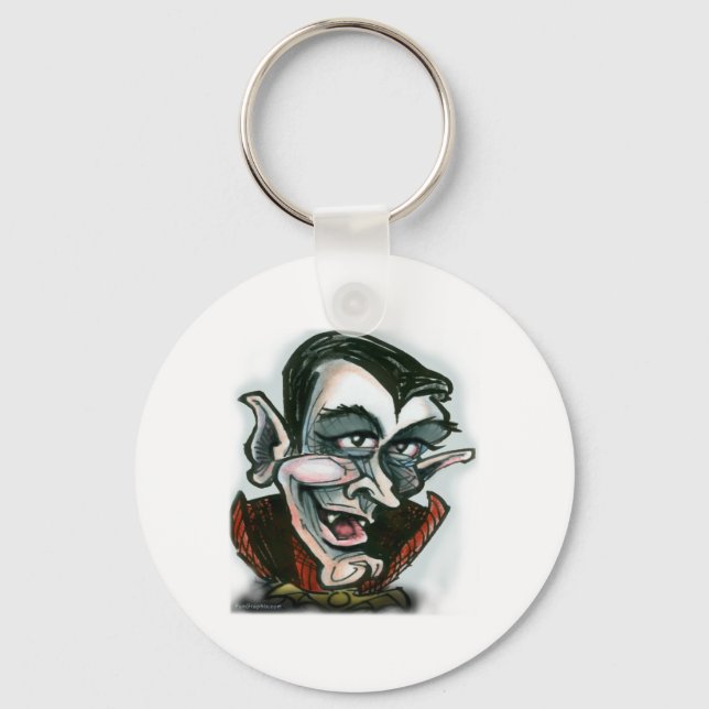 Dracula Key Ring (Front)