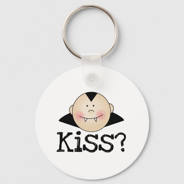 Dracula Kiss Key Ring (Front)