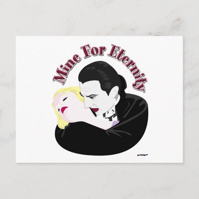 Dracula, Mine For Eternity Postcard (Front)