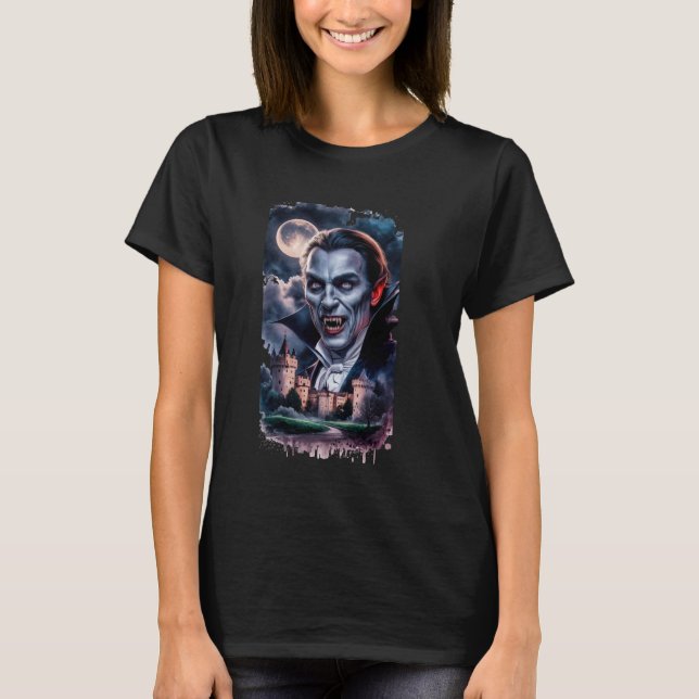 Dracula Moon T-Shirt (Front)