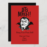 Dracula Party Invitation