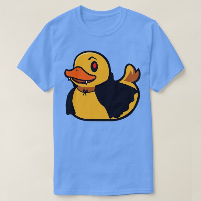 Dracula Rubber Duck T-Shirt (Design Front)