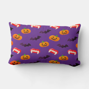 Dracula’s Candy Explosion Spooky Halloween Lumbar Cushion