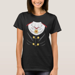 Dracula Tuxedo Lazy Halloween Costumes for Vampire T-Shirt
