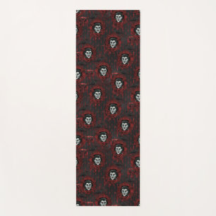Dracula Vampire Spooky Halloween Gothic yoga mat