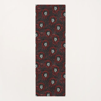 Dracula Vampire Spooky Halloween Gothic yoga mat