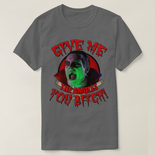 Dracula Wants T-Shirt (Design Front)
