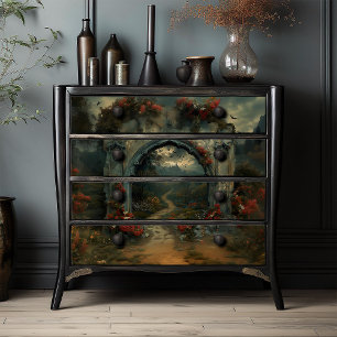 Dracula's Castle Gothic Arch  Tissue Paper