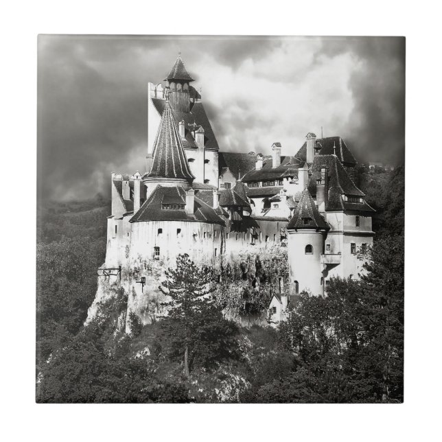Dracula's Castle, Transylvania Tile (Front)