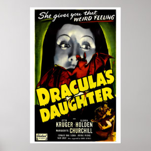 Dracula's Daughter 1936 Movie POSTER PRINT 30s