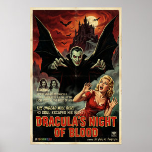 Dracula's Night of Horror Poster