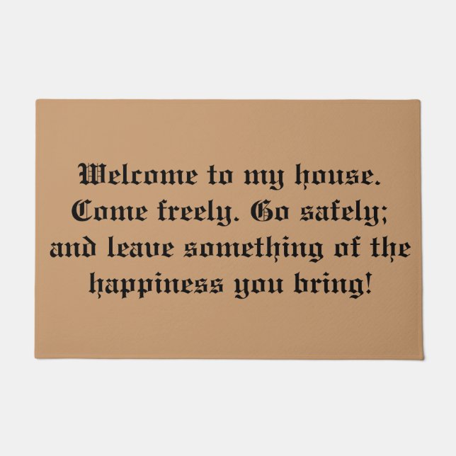 Dracula's Welcome Doormat (Front)