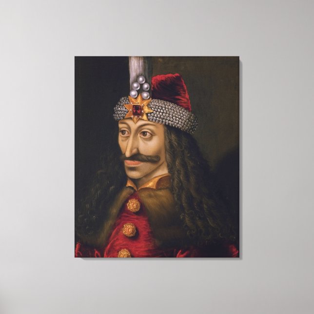 Drăculea – Vlad III Dracula – Vlad the Impaler Canvas Print (Front)