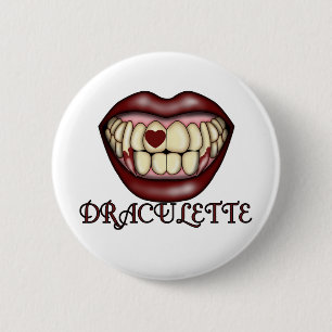 Draculette Tshirts and Gifts 6 Cm Round Badge