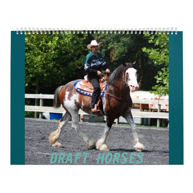 DRAFT HORSES CALENDAR (Cover)