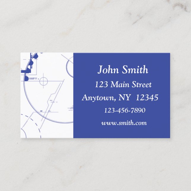Drafting Business Card (Front)