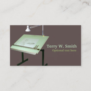 Drafting Table Business Card