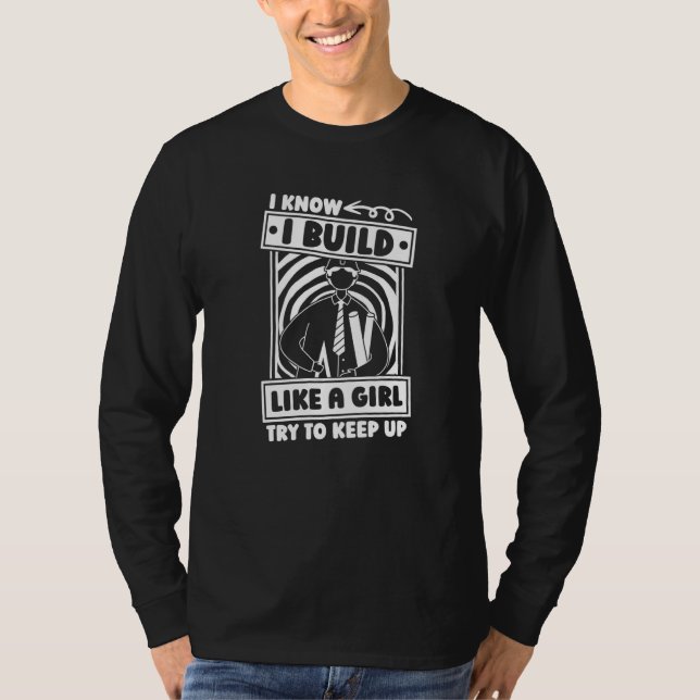 Draftsman Humor House  Civil Engineer Buildings Ar T-Shirt (Front)