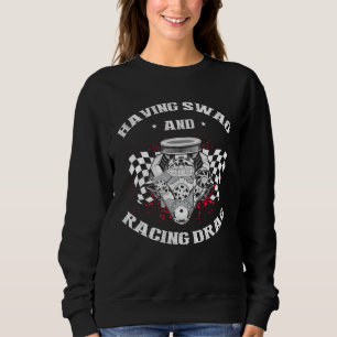Drag Boat Racer for Drag Boat Race and Drag Boat   Sweatshirt