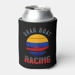Drag Boat Racing Funny Watercraft Racing Can Cooler