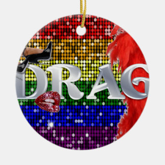 Drag Ceramic Tree Decoration