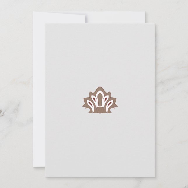 Drag & Drop Celebrate in Style with Personalised C Save The Date (Front)