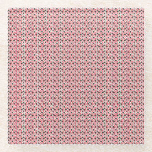 Drag & Drop Custom Image Here Glass Coaster