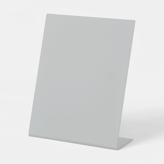 Drag & Drop Custom Image Here Pedestal Sign (Front)