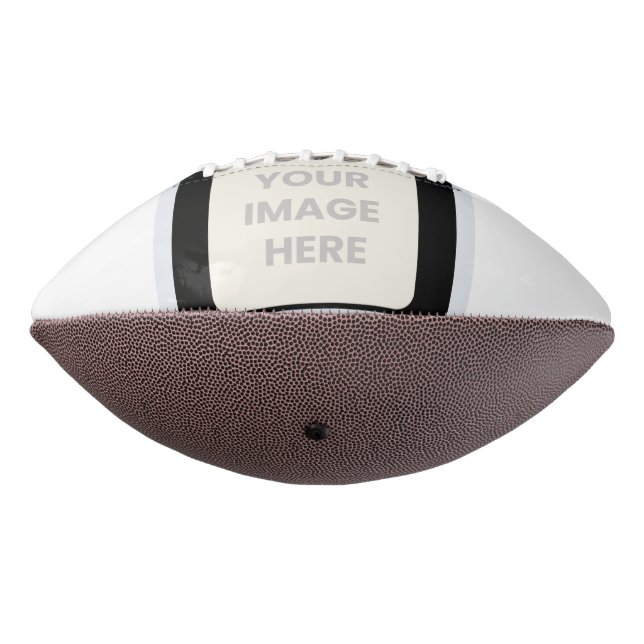 Drag & Drop Custom Logo Here Football (Rotated 270)