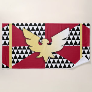 Drag Pride Flag Beach Towel