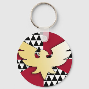 Drag Pride Flag Key Ring