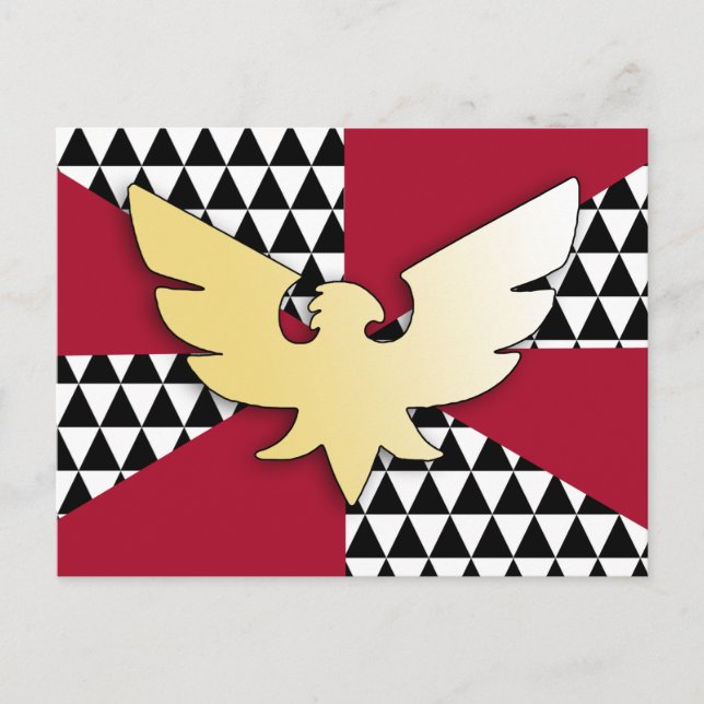 Drag Pride Flag Postcard (Front)