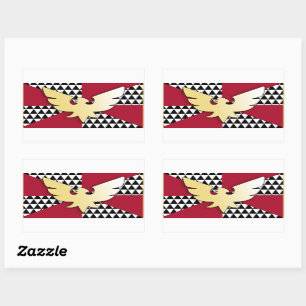 Drag Pride Flag Rectangular Sticker