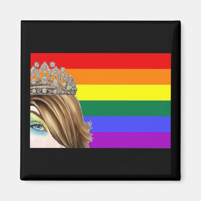 Drag Pride Magnet (Front)