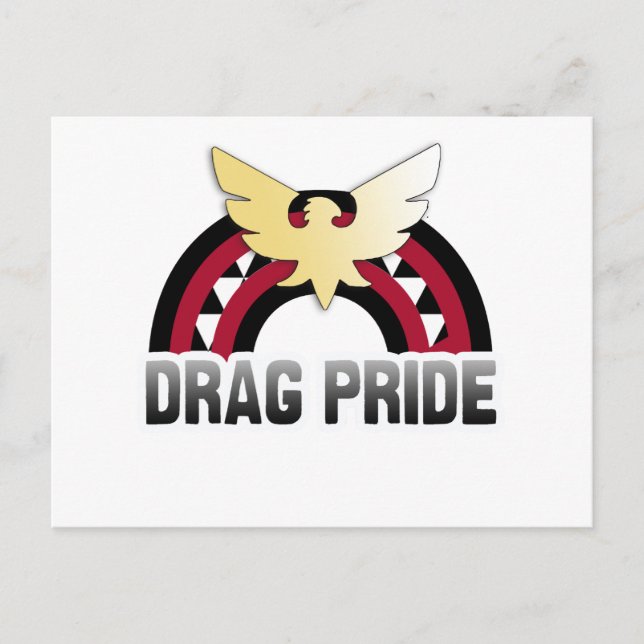Drag Pride Postcard (Front)