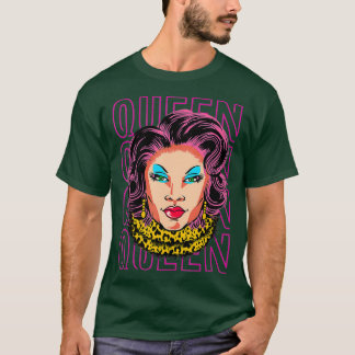 Drag Queen Doll Drag Queen Face Graphic Drag T-Shirt