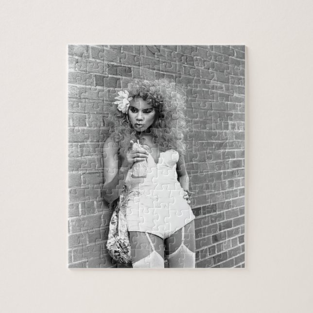 Drag Queen Gay Pride NYC 1989 Jigsaw Puzzle (Vertical)