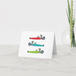 Drag Racing Card